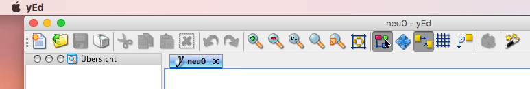 Beispiel: yEd - Menu wird nicht angezeigt Beispiel: yEd - Menu wird nicht angezeigt